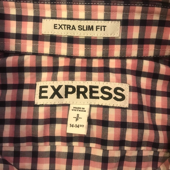 Express Extra Slim Fit Men’s Dress Shirt S - Picture 5 of 11